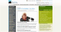 Desktop Screenshot of coachingacademyblog.com